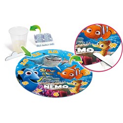 Clementoni (23022) - "Puzzle Clock, Nemo and Dory" - 96 pieces puzzle