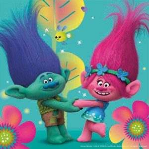 Ravensburger (09364) - "Trolls" - 49 pieces puzzle
