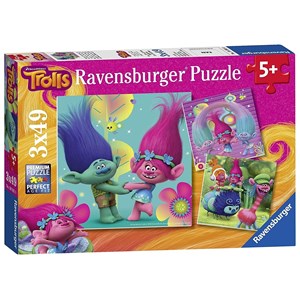 Ravensburger (09364) - "Trolls" - 49 pieces puzzle