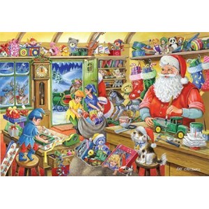 The House of Puzzles (2162) - "No.5, Santa's Workshop" - 500 pieces puzzle