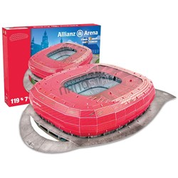 Nanostad (Bayern) - "Allianz Arena, Bayern" - 119 pieces puzzle