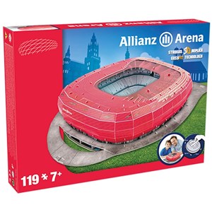 Nanostad (Bayern) - "Allianz Arena, Bayern" - 119 pieces puzzle