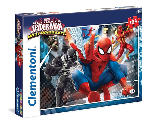 Clementoni (27958) - "Spider-Man" - 104 pieces puzzle
