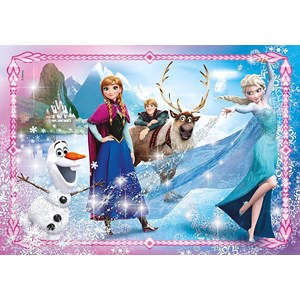 Clementoni (20133) - "Frozen" - 104 pieces puzzle