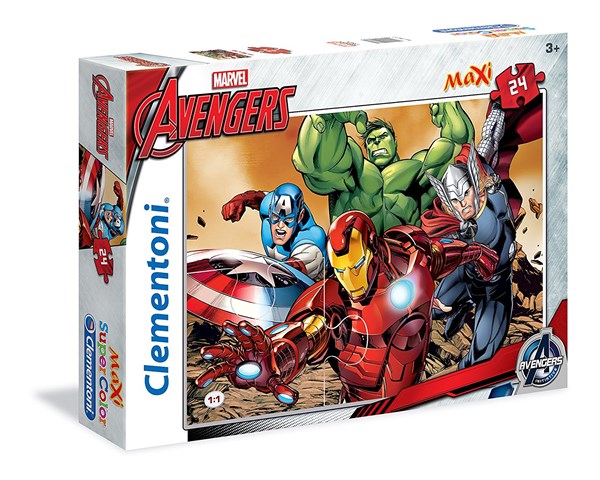 Clementoni (24037) - "Avengers" - 24 pieces puzzle