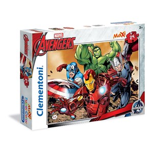 Clementoni (24037) - "Avengers" - 24 pieces puzzle
