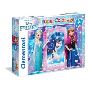 Clementoni (26411) - "Frozen" - 60 pieces puzzle