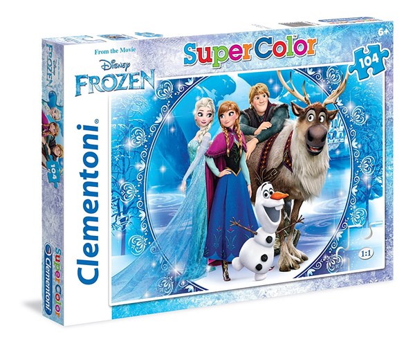 Clementoni (27956) - "Frozen" - 104 pieces puzzle