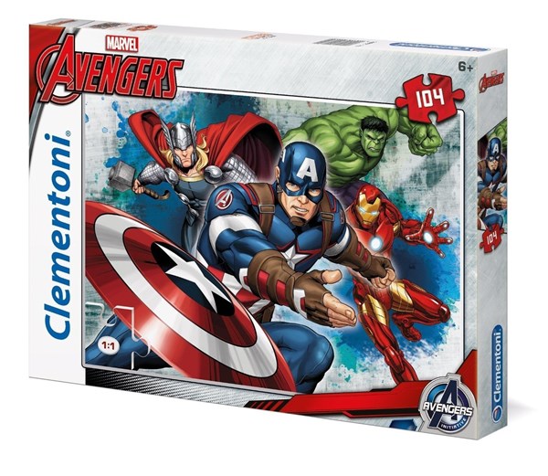 Clementoni (27973) - "Marvel Avengers" - 104 pieces puzzle