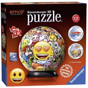 Ravensburger (12198) - "Emoji" - 72 pieces puzzle