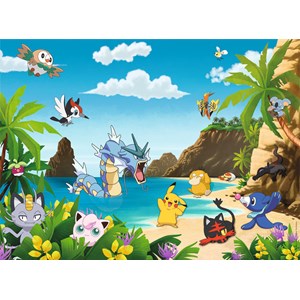Ravensburger (12840) - "Pokemon" - 200 pieces puzzle