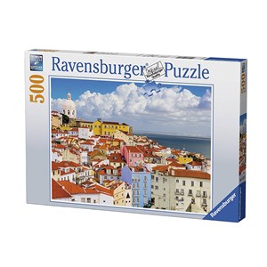 Ravensburger (14757) - "Lisbon, Portugal" - 500 pieces puzzle