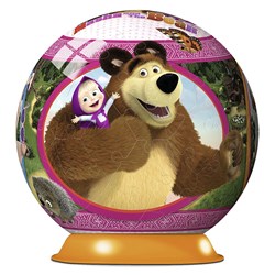 Ravensburger (12178) - "Masha and the Bear" - 72 pieces puzzle