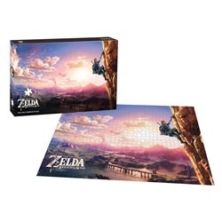 USAopoly (PZ005-502) - "The Legend of Zelda™ Breath of the Wild Scaling Hyrule" - 1000 pieces puzzle