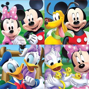 Educa (16505) - "Mickey Mouse Club House" - 12 16 20 25 pieces puzzle