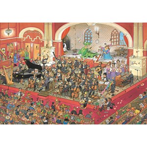Jumbo (17214) - Jan van Haasteren: "St. George and The Dragon Opera" - 1000 pieces puzzle