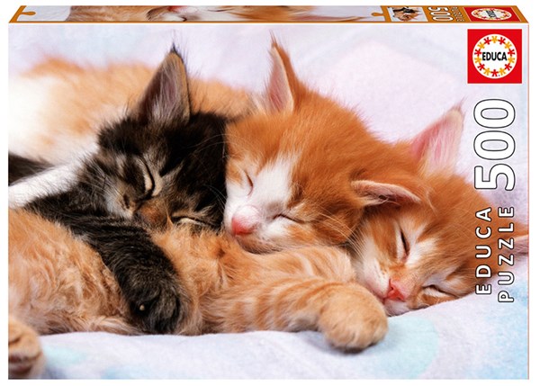Educa (17087) - "Kittens" - 500 pieces puzzle