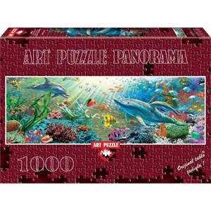 Art Puzzle (4474) - "Underwater Paradise" - 1000 pieces puzzle