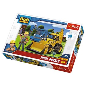 Trefl (18214) - "Bob The Builder" - 30 pieces puzzle