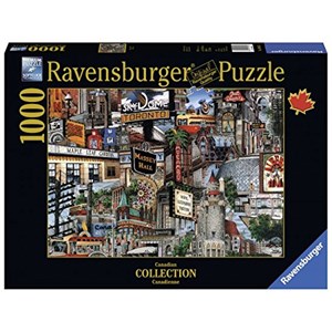 Ravensburger (19685) - "Toronto" - 1000 pieces puzzle