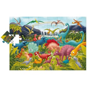 Ludattica (51373) - "Dinosaurs" - 48 pieces puzzle