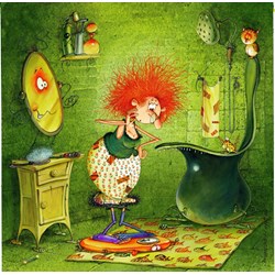 Grafika (02163) - François Ruyer: "Witch" - 1500 pieces puzzle