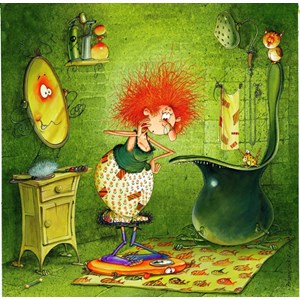 Grafika (02163) - François Ruyer: "Witch" - 1500 pieces puzzle