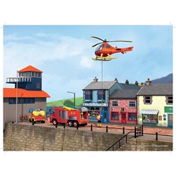 King International (05642) - "Fireman Sam" - 12 24 35 50 pieces puzzle