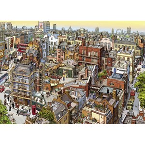 Heye (29753) - "Sherlock & Co." - 2000 pieces puzzle