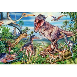 Schmidt Spiele (56193) - "Dinosaurs" - 60 pieces puzzle