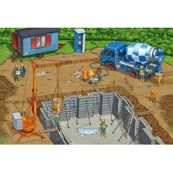 Schmidt Spiele (56200) - "The Construction Site" - 24 pieces puzzle