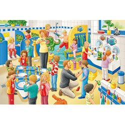 Schmidt Spiele (56201) - "A Day in the Children's Garden" - 24 pieces puzzle