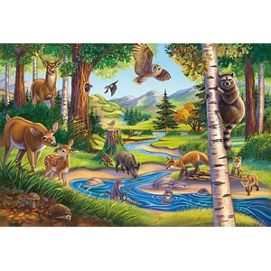Schmidt Spiele (56203) - "All my Favorite Animals" - 48 pieces puzzle