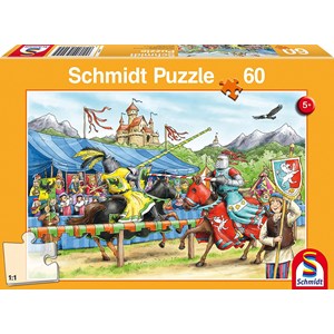 Schmidt Spiele (56204) - "In the knights" - 60 pieces puzzle