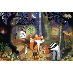 Schmidt Spiele (56220) - "Animals of the Forest" - 24 pieces puzzle