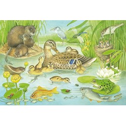 Schmidt Spiele (56222) - "Animal Families" - 48 pieces puzzle