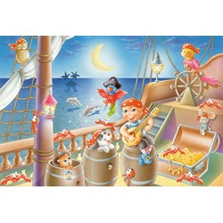 Schmidt Spiele (56223) - "Pirates" - 48 pieces puzzle