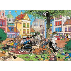 Jumbo (19056) - Jan van Haasteren: "Get that Cat!" - 1000 pieces puzzle