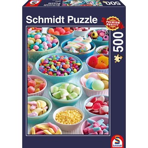 Schmidt Spiele (58284) - "Sweet treats" - 500 pieces puzzle
