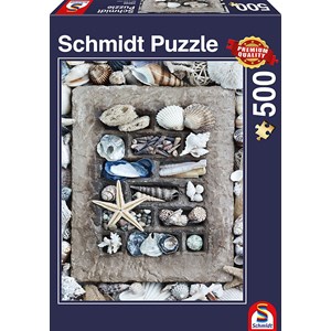 Schmidt Spiele (58298) - "Treasures of the Sea" - 500 pieces puzzle