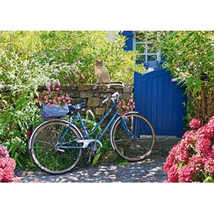 Schmidt Spiele (58275) - "Outing by Bike" - 1000 pieces puzzle
