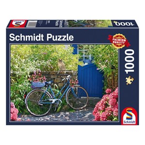 Schmidt Spiele (58275) - "Outing by Bike" - 1000 pieces puzzle