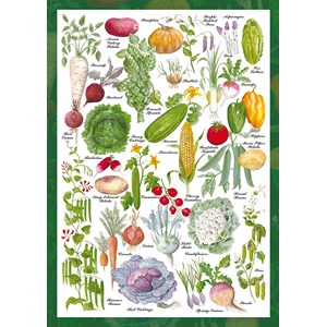 Schmidt Spiele (59567) - "Vegetable Garden" - 1000 pieces puzzle