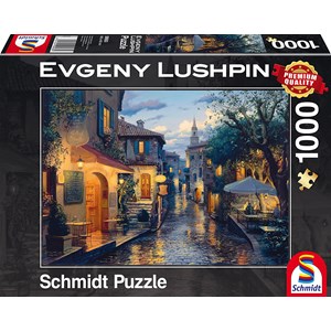 Schmidt Spiele (59563) - Eugene Lushpin: "Magical Evening Mood" - 1000 pieces puzzle