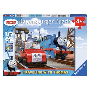 Ravensburger (08752) - "Traveling with Thomas" - 35 pieces puzzle