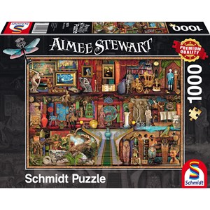 Schmidt Spiele (59378) - Aimee Stewart: "Art Treasures" - 1000 pieces puzzle
