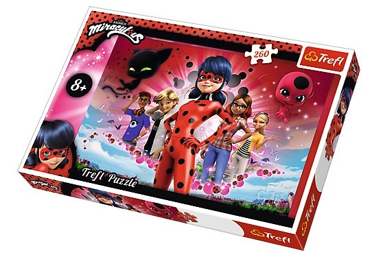 Trefl (13227) - "Lady Bug" - 260 pieces puzzle