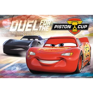 Trefl (16313) - "Cars 3, Piston Cup" - 100 pieces puzzle