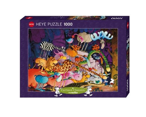 Heye (29213) - Guillermo Mordillo: "Tarzan" - 1000 pieces puzzle