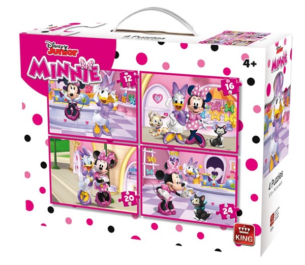 King International (05254) - "Minnie" - 12 16 20 24 pieces puzzle